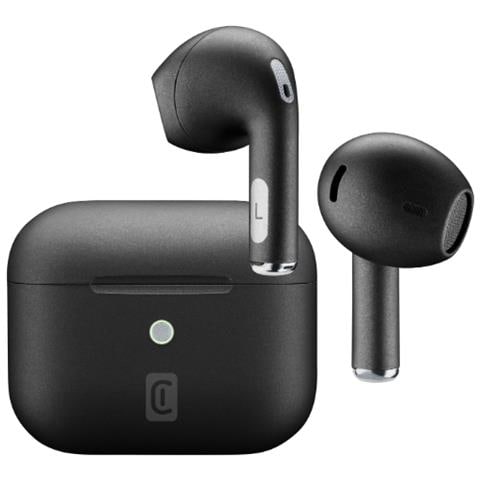 Crystal Auricolari True Wireless con Custodia di Ricarica Colore Nero - Foto 1