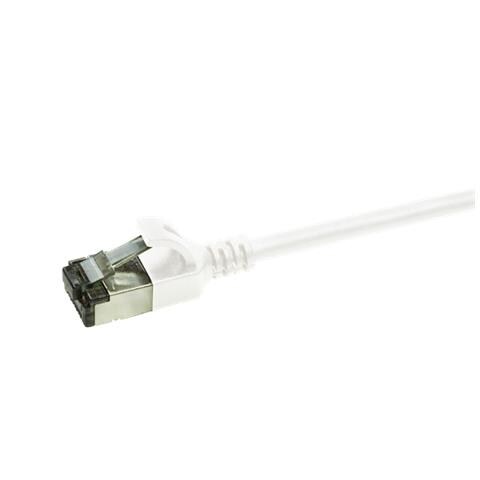 Logilink Ultraflex Slimline Cavo Di Rete Bianco 1 M Cat6a S/utp [stp] (kabel Lan U/ftp [patchkabel] Slim Cat6 1m White) - Foto 2