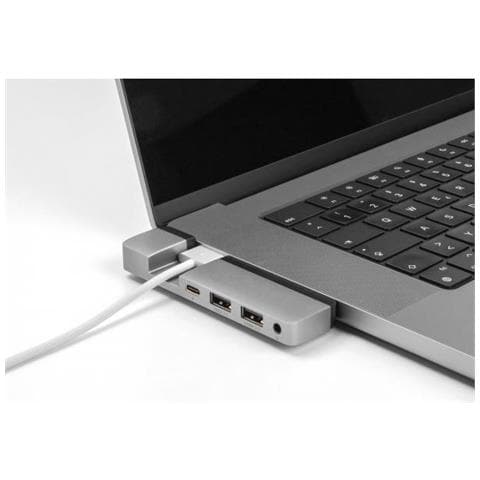 87757 Replicatore Di Porte E Docking Station Per Notebook Thunderbolt 4 Nero, Grigio - Foto 2