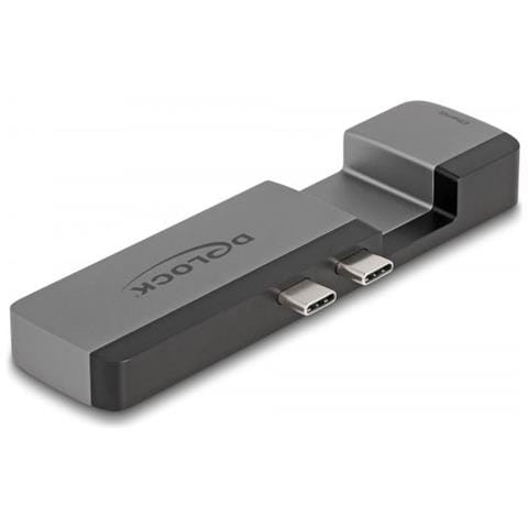 87757 Replicatore Di Porte E Docking Station Per Notebook Thunderbolt 4 Nero, Grigio - Foto 6