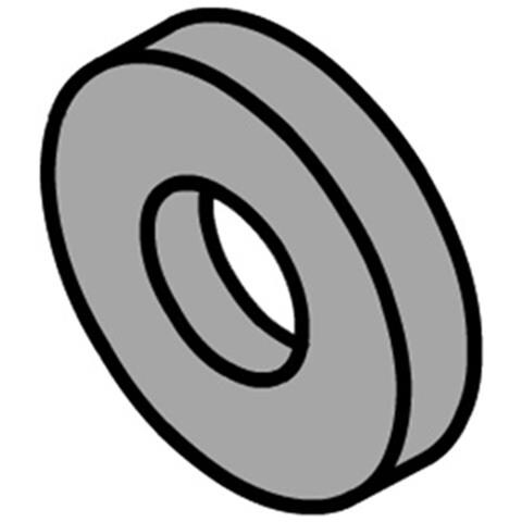 Rosetta Specifica 10,5x35x4 Cat.a Z 746 Faac 7030185 Confezione 5 Pezzi - Foto 1