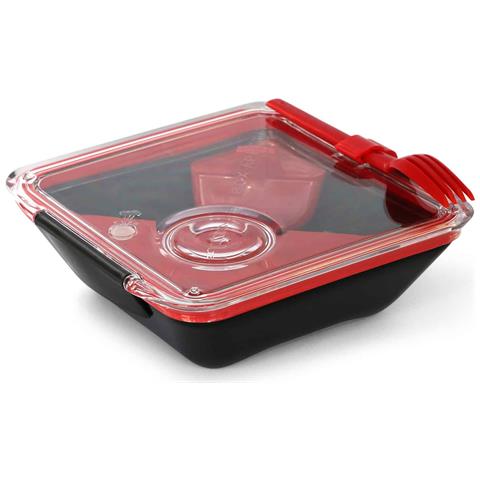 Lunchbox Box Appetit - Black /red - Foto 1