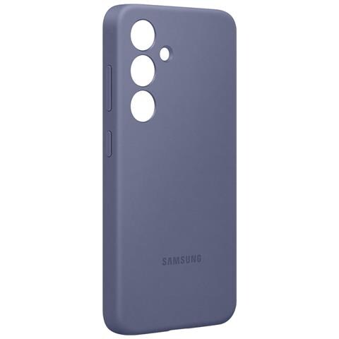 Cover Per Samsung S24 Plus Soft-touch Silicone Case Originale, Grigio Lavanda - Foto 1