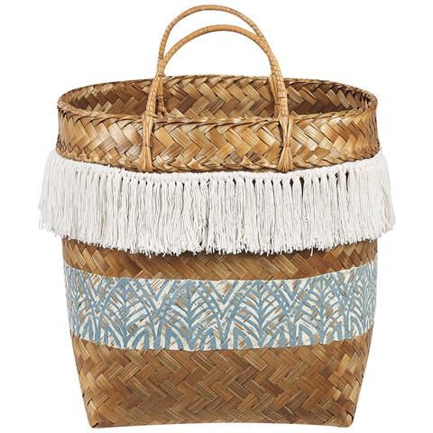 Cestino Mesuji Legno Di Bambù Naturale - Foto 2