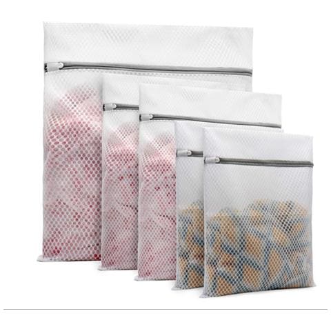 Borsa Portabiancheria Con Cerniera Per Capi Delicati White - Foto 1