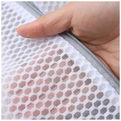 Borsa Portabiancheria Con Cerniera Per Capi Delicati White - Foto 6