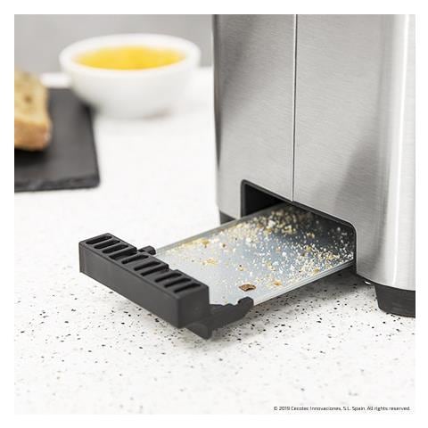 YummyToast Double 5 2 fetta /e 850 W Acciaio inox - Foto 7