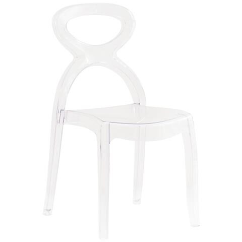 Ahsoka - Sedia Da Interno In Policarbonato Trasparente - Foto 1