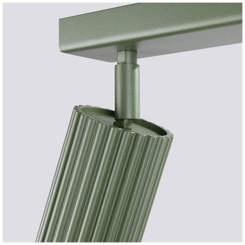 Lampada Da Soffitto Karbon 2 Verde Oliva Sl. 1618 - Minimalista Lampada Da Soffitto Verde Oliva 16.5x30x6.5 Cm - Foto 8