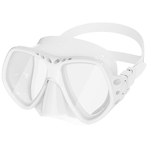 Maschera Subacquea - Maschera Snorkeling Integrale Per Una Visione Subacquea Nitida White - Foto 1
