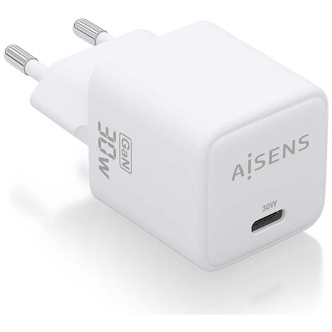 ASCH-30W1P035-W Caricabatterie per dispositivi mobili Universale Bianco AC Ricarica rapida Interno - Foto 1