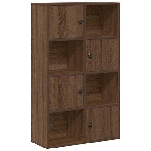 Libreria Rovere Marrone 60x24x101,5 Cm In Legno Multistrato - Foto 2