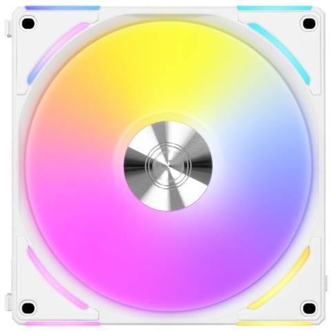 UF-AL140V2-1W sistema di raffreddamento per computer Case per computer Ventilatore 14 cm Bianco 1 pz - Foto 1