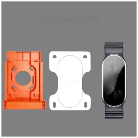 Protezione Schermo In Vetro Temperato Trasparente Compatibile Con Xiaomi Band 7/8/9 Con Applicatore - Foto 2