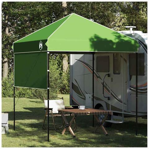 Tenda Aggiuntiva Pop-Up Verde 200 x 200 cm Tessuto - Foto 2