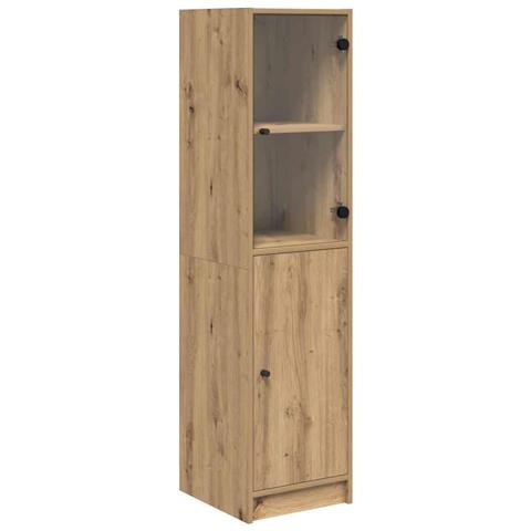 Credenza Rovere artigianale 35 x 37 x 142 cm Legno multistrato - Foto 1