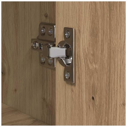 Credenza Rovere artigianale 35 x 37 x 142 cm Legno multistrato - Foto 9