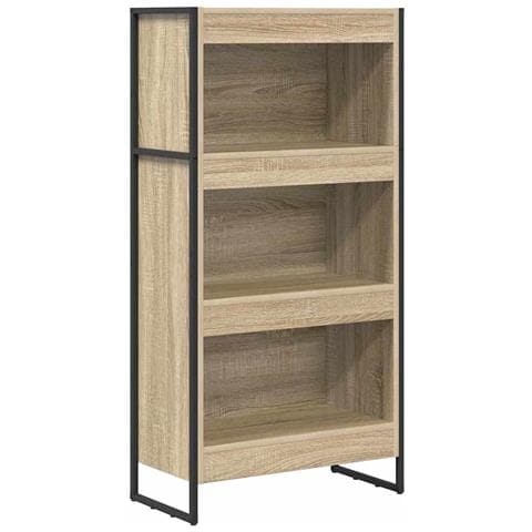 Armadio per Libri Sonoma 80 x 30 x 155 cm Legno multistrato - Foto 1