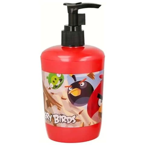 Set Di Accessori Da Bagno A 3 Pezzi, Dispenser Di Sapone E Bicchiere, Rosso - Foto 2