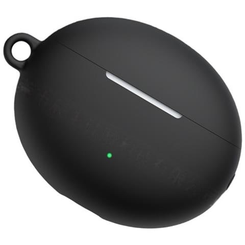 Custodia Protettiva In Silicone Compatibile Con Huawei Freebuds 6i Con Gancio, Disponibile In Vari Colori Black - Foto 2