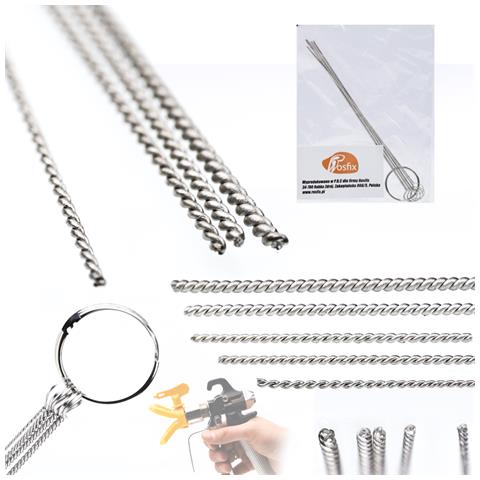 Set Di Spazzole Metalliche Per Pulizia Pistola A Spruzzo - 5 Pezzi | Diverse Dimensioni | Alta Durata E Versatilità - Foto 1