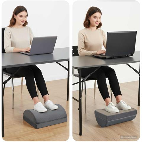 Tinta unita Grigio 44 x 29 x 17 cm Schiuma PU - Foto 2