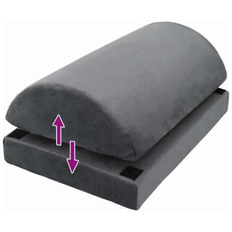 Tinta unita Grigio 44 x 29 x 17 cm Schiuma PU - Foto 9