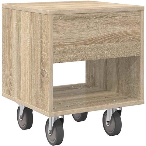 Comodino 2 pcs Rovere Sonoma 40,5 x 40 x 48 cm - Foto 9