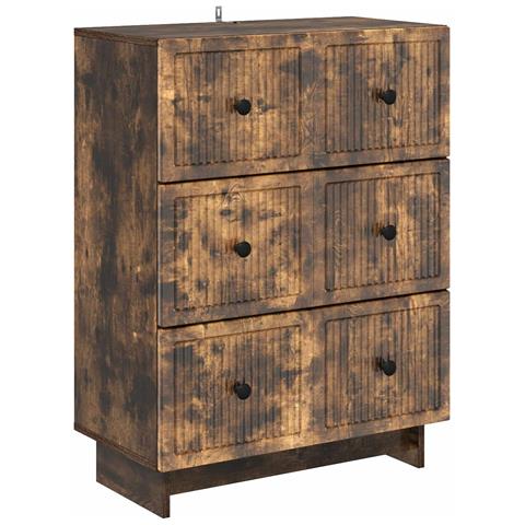 Mobile con Cassetti Rovere Fumo 66 x 34,5 x 90 cm - Foto 1