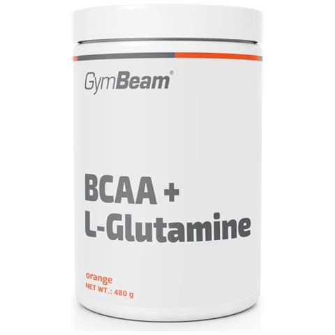 Aminoacidi BCAA + L-Glutammina con rapporto 2:1:1 480 g Arancia - Foto 1