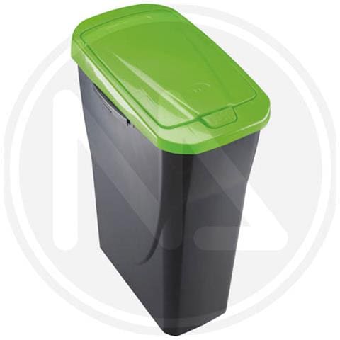 PATTUMIERA per RACCOLTA DIFFERENZIATA Colore VERDE 25 Litri ECOBIN 25 - Foto 2