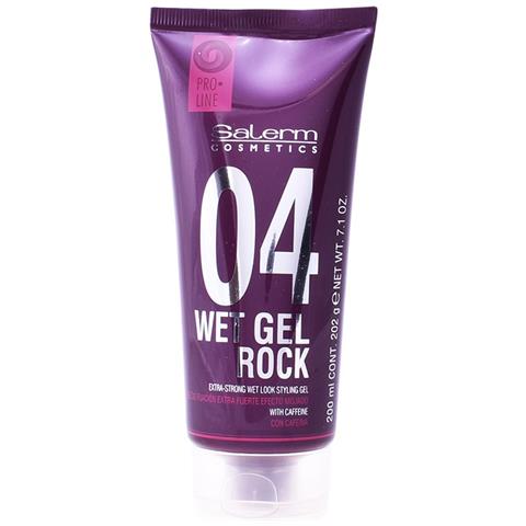 Wet Gel Rock Extra Strong Wet Look Styling Gel 200ml - cura dei capelli - Foto 1