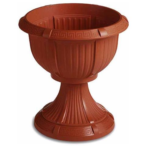 Vaso Med Calice Coccio 26 H. 28.5 Stefanpl - Foto 3