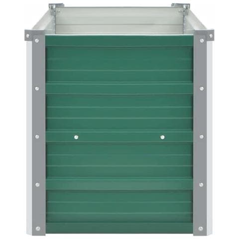 Fioriera Per Giardino In Acciaio Zincato 160x40x45 Cm Verde - Foto 6