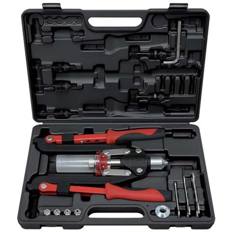 11 Pz Set Universale Attrezzi Di Rivettatura 150.9630 - Foto 15