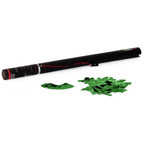 Electric Confetti Cannon 80cm, Green Metallic - Foto 1