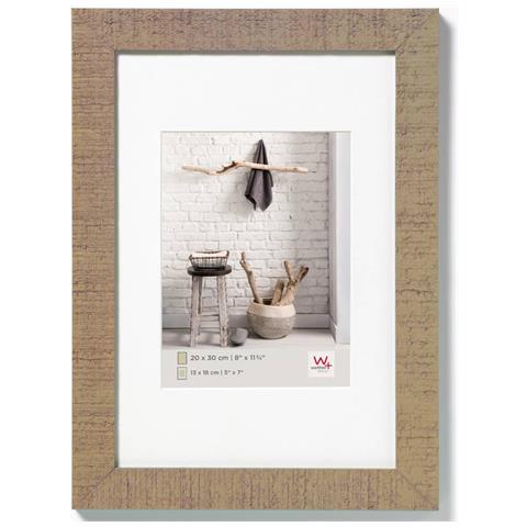 Cornice per Foto Home 30x45 cm Marrone Beige - Foto 1