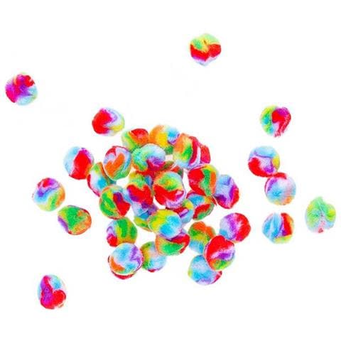 40 Pompons Acrilici - Arcobaleno - Foto 1