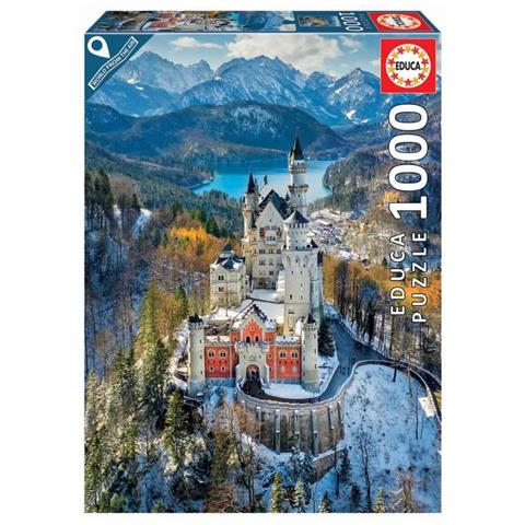 Puzzle - 1000 Terra Dall'alto Neuschwanstein - Foto 1