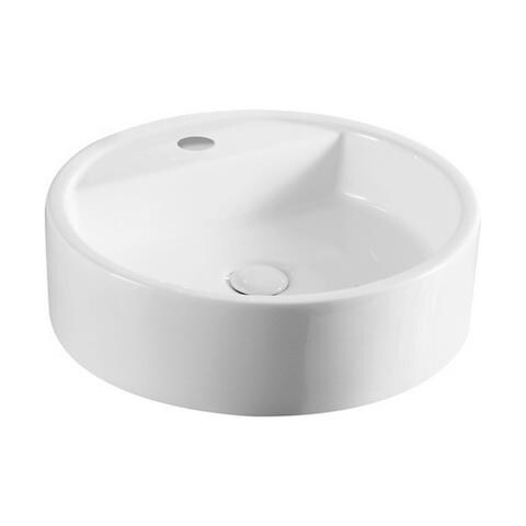 Lavabo Da Appoggio 49 Cm Bianco - Foto 1