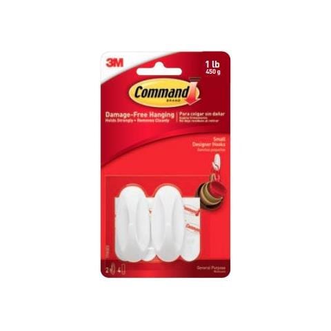 17082fgn Gancio Di Stoccaggio Domestico Interno Gancio Universale Bianco 2 Pezzo (i) - Foto 1