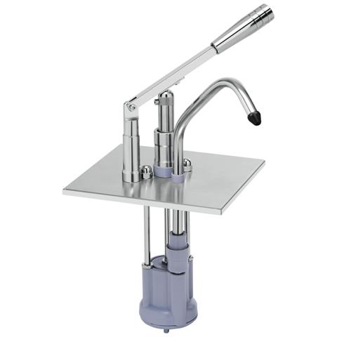 Saro Dispenser Per Salse Con Pompa, Coperchio Con Dosatore A Pompa - Modello 1/3 Gn Kd-0213 - Foto 1