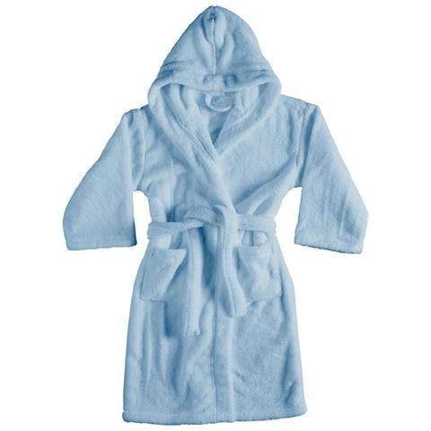 Accappatoio Con Cappuccio In Morbida Spugna Mod. Sophie Tinta Unita Vari Colori S Cielo - Foto 1