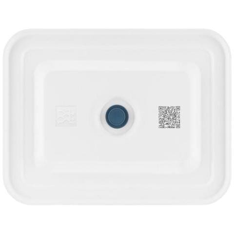 Fresh & Save Rettangolare Contenitore 2 L Trasparente, Bianco 1 Pz - Foto 2