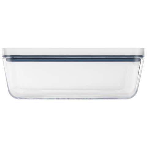 Fresh & Save Rettangolare Contenitore 2 L Trasparente, Bianco 1 Pz - Foto 3