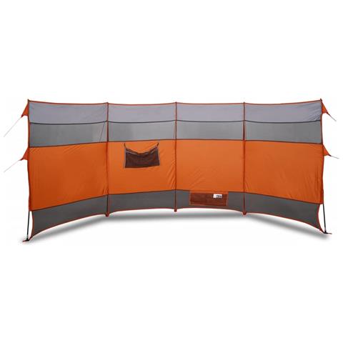 Frangivento Da Campeggio Arancione 366x152x152 Cm Impermeabile - Foto 1