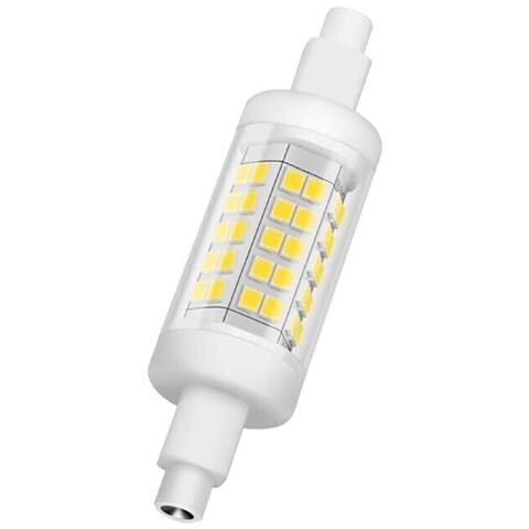 Lampadina Led Luce Bianca Attacco R7s 8 Watt Lampada Ricambio Per Faro 6500k - Foto 2