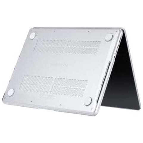 Cover Crystal Polybag Per Macbook Pro 16 Pollici 2021/23 M1/m2/m3, Trasparente - Foto 2