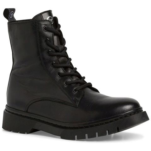 Black Casual Closed Booties Stivaletti Pelle Scarpe Donna Nero Eu 36, 1-25269-41 001 - Foto 1