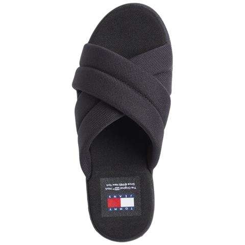 Lettering Flatform Sandal Sandali Sintetico Scarpe Donna Nero Eu 39, En0en02465 Bds - Foto 3